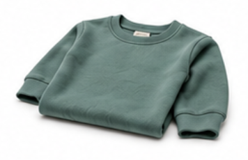 Folded child outfit