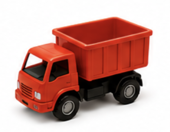 Red toy truck