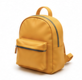 Yellow backpack