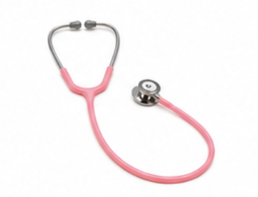 Pink stethoscope